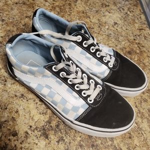 VANS Blue checkerboard